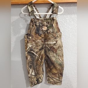 Bass Pro Shop Camo Overalls 3T